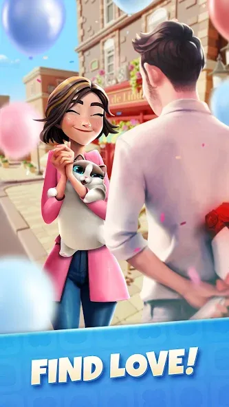 Скачать Zoey's Journey: Match & Design — Безлимитные монеты и подсказки — скриншот 4