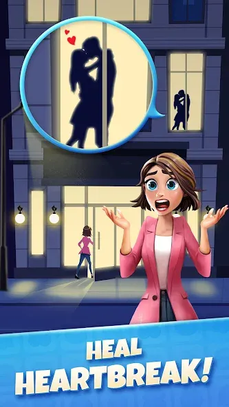 Скачать Zoey's Journey: Match & Design — Безлимитные монеты и подсказки — скриншот 5