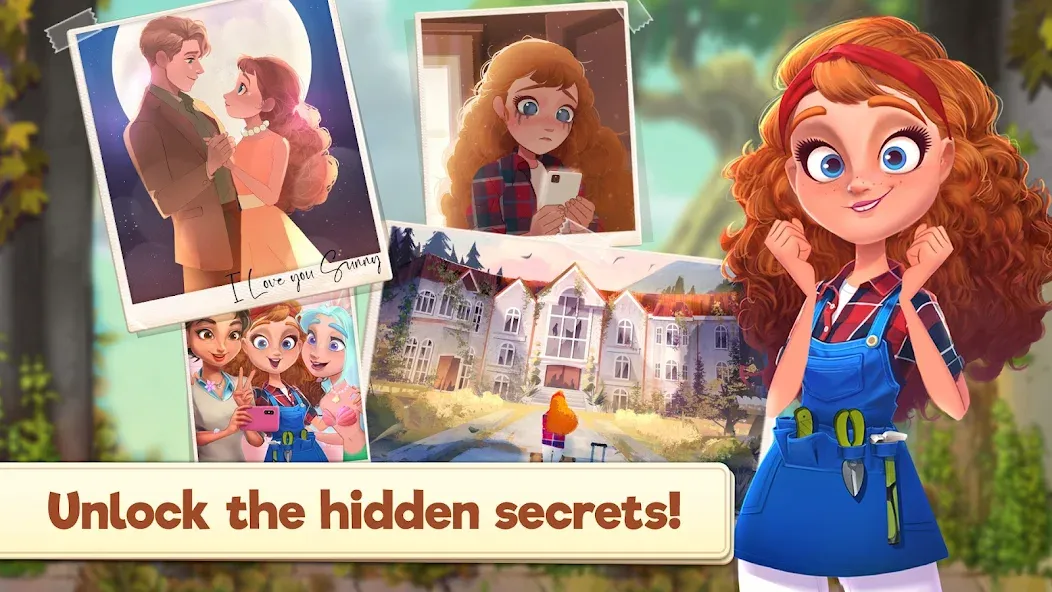 Скачать Merge Manor x The Smurf Collab Mod APK — Безлимитные монеты и алмазы — скриншот 3