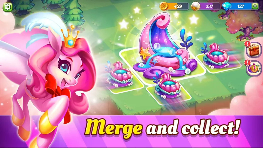 Wonder Merge - Match 3 Puzzle — взломанная версия, Безлимитные монеты и жизни — скриншот 1 Wonder Merge - Match 3 Puzzle — взломанная версия, Безлимитные монеты и жизни — скриншот 1