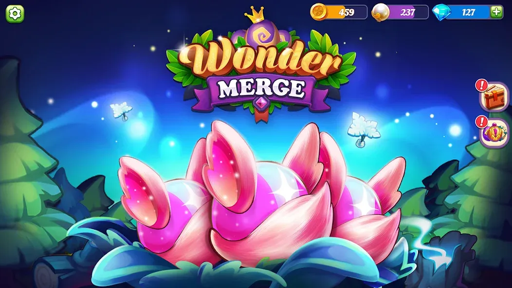 Wonder Merge - Match 3 Puzzle — взломанная версия, Безлимитные монеты и жизни — скриншот 3 Wonder Merge - Match 3 Puzzle — взломанная версия, Безлимитные монеты и жизни — скриншот 3