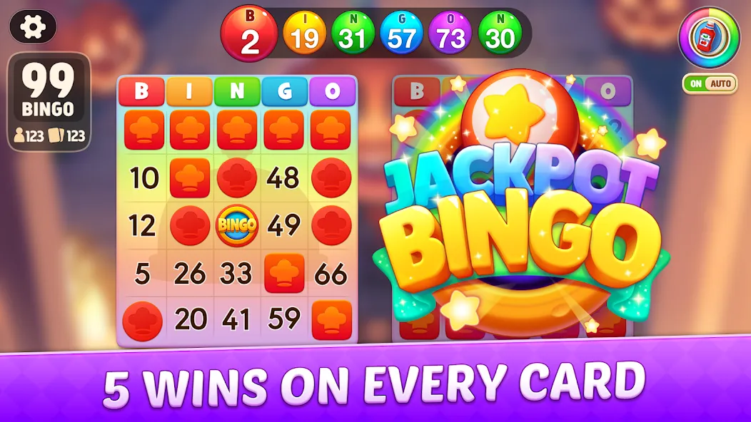 Bingo Frenzy®-Live Bingo Games MOD APK: Безлимитные билеты и бонусы — скриншот 1 Bingo Frenzy®-Live Bingo Games MOD APK: Безлимитные билеты и бонусы — скриншот 1