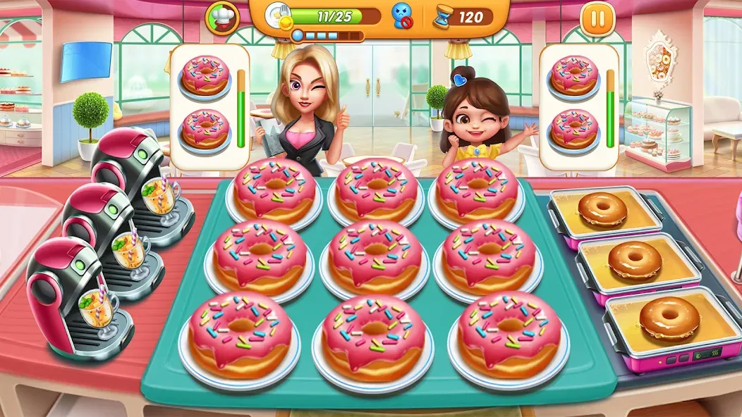 Скачать Cooking City - Cooking Games на Андроид с модом — Безлимитные монеты и алмазы — скриншот 5 Скачать Cooking City - Cooking Games на Андроид с модом — Безлимитные монеты и алмазы — скриншот 5
