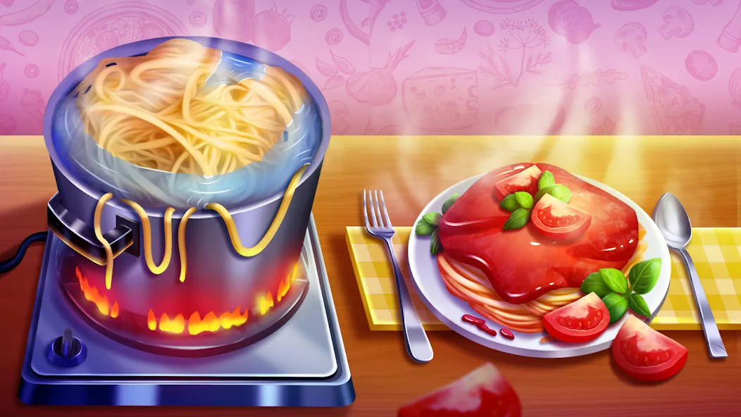 Cooking Team: Restaurant Games взлом на Андроид — Безлимитные монеты и энергия — скриншот 1 Cooking Team: Restaurant Games взлом на Андроид — Безлимитные монеты и энергия — скриншот 1