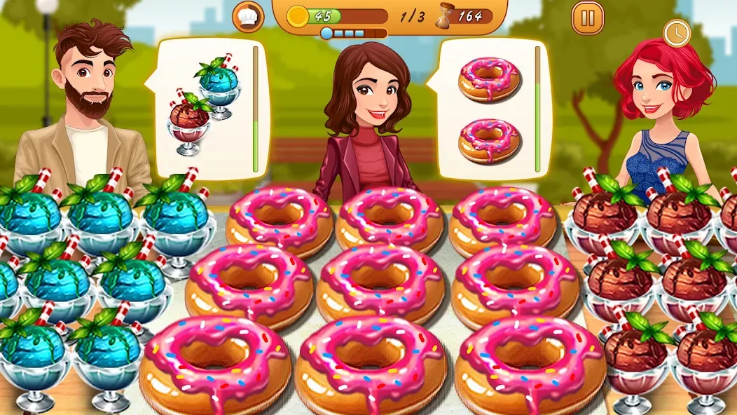 Cooking Team: Restaurant Games взлом на Андроид — Безлимитные монеты и энергия — скриншот 5 Cooking Team: Restaurant Games взлом на Андроид — Безлимитные монеты и энергия — скриншот 5