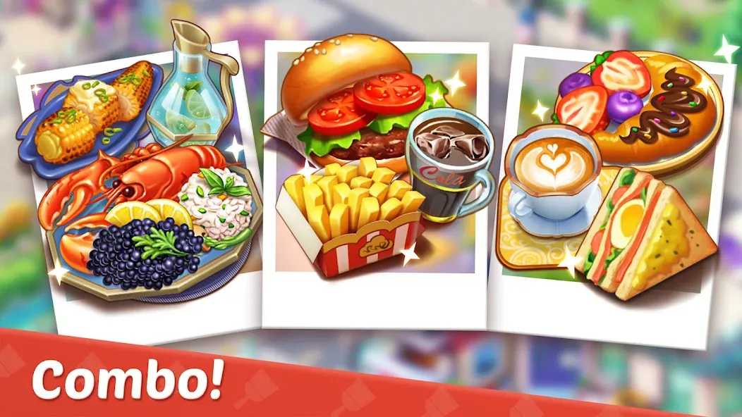 Cooking Town - Restaurant Game взлом APK — Безлимитные монеты и все рецепты — скриншот 4 Cooking Town - Restaurant Game взлом APK — Безлимитные монеты и все рецепты — скриншот 4