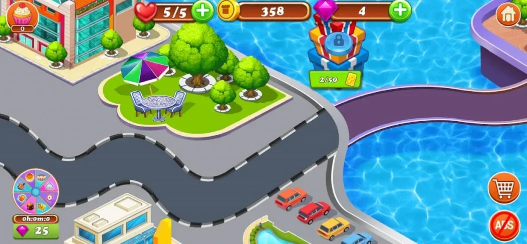 Мод Food Game Crazy Super Chef — Безлимитные деньги и открыты все рецепты, скачать APK — скриншот 2 Мод Food Game Crazy Super Chef — Безлимитные деньги и открыты все рецепты, скачать APK — скриншот 2