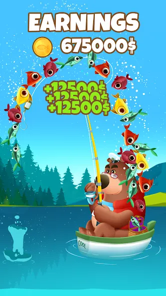 Go Fishing - by Coolmath Games MOD APK скачать на Андроид — Безлимитные деньги и улов — скриншот 2 Go Fishing - by Coolmath Games MOD APK скачать на Андроид — Безлимитные деньги и улов — скриншот 2