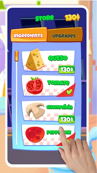 Pizza Maker - Cooking Games — последняя версия с модом (Безлимитные деньги и все рецепты) — скриншот 4 Pizza Maker - Cooking Games — последняя версия с модом (Безлимитные деньги и все рецепты) — скриншот 4