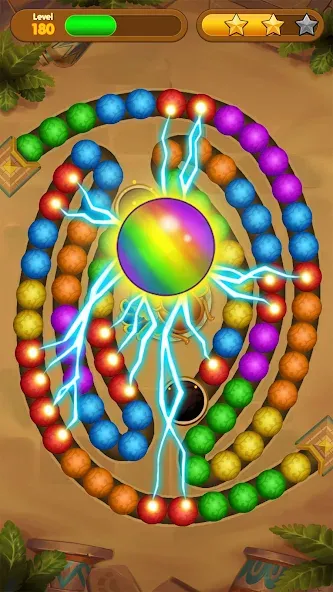 Marble Shoot Blast — Безлимитные жизни и усиленные бонусы, скачать мод APK — скриншот 3