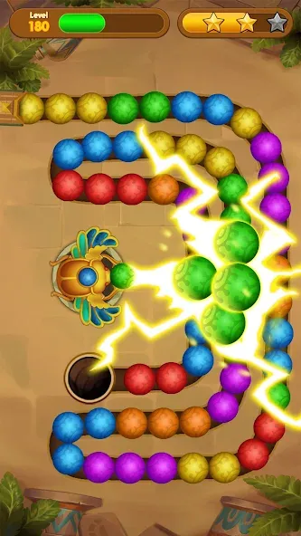 Marble Shoot Blast — Безлимитные жизни и усиленные бонусы, скачать мод APK — скриншот 4
