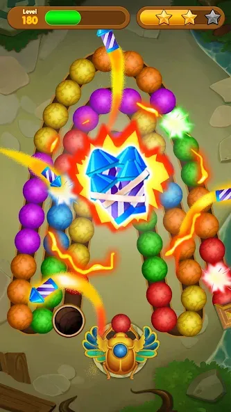Marble Shoot Blast — Безлимитные жизни и усиленные бонусы, скачать мод APK — скриншот 5