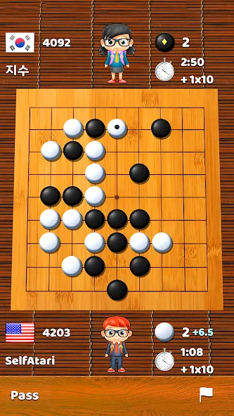 Go Game - BadukPop взлом APK — Безлимитные подсказки и премиум функции — скриншот 5 Go Game - BadukPop взлом APK — Безлимитные подсказки и премиум функции — скриншот 5