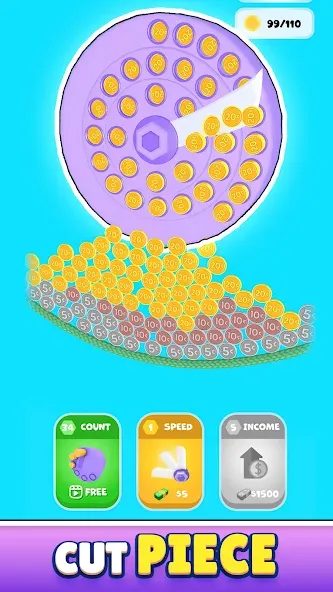 Coin Fever! взломанный APK — Безлимитные монеты и бонусы — скриншот 3