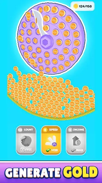 Coin Fever! взломанный APK — Безлимитные монеты и бонусы — скриншот 4