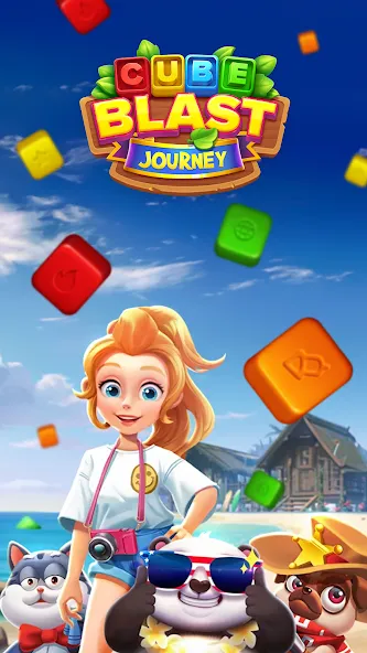 Cube Blast Journey: Toon & Toy бесплатно на Андроид — мод: Безлимитные монеты и все уровни — скриншот 1 Cube Blast Journey: Toon & Toy бесплатно на Андроид — мод: Безлимитные монеты и все уровни — скриншот 1