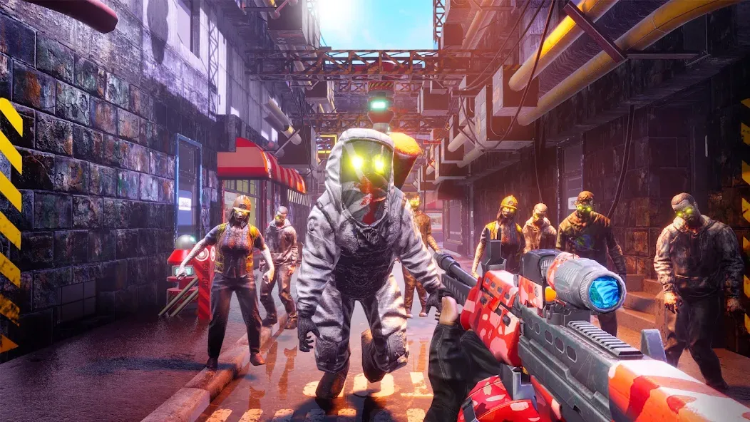 Скачать Zombie Fire 3D: Offline Game мод — Безлимитные монеты и патроны — скриншот 3 Скачать Zombie Fire 3D: Offline Game мод — Безлимитные монеты и патроны — скриншот 3