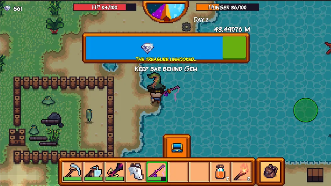 Скачать Pixel Survival Game 3 на Андроид с модом — Безлимитные ресурсы и здоровье — скриншот 5