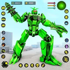 Мод Dino Robot - Car Robot Games — Разблокированы все роботы и машины, скачать APK