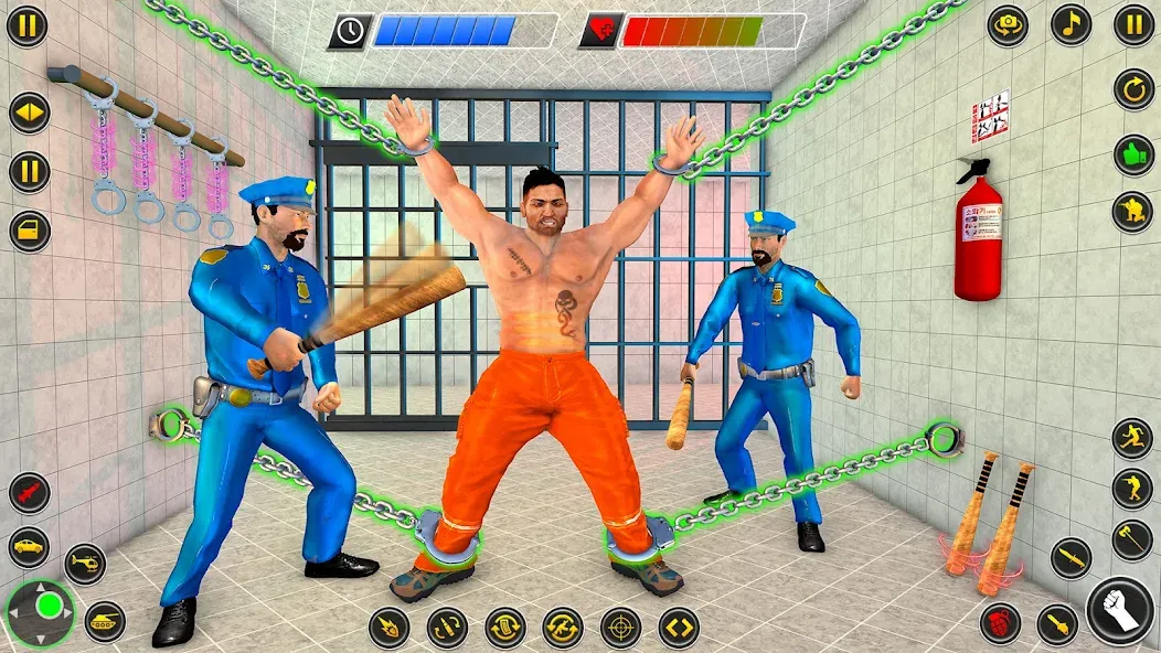 Grand Jail Prison: Escape Game (Мод: Побег из тюрьмы без ограничений) — скачать на Андроид — скриншот 3 Grand Jail Prison: Escape Game (Мод: Побег из тюрьмы без ограничений) — скачать на Андроид — скриншот 3