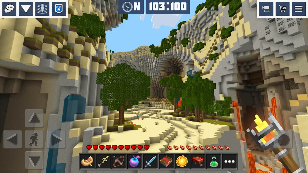Block Craft World:Planet Craft бесплатно на Андроид — мод: Неограниченные ресурсы и открытые возможности — скриншот 4 Block Craft World:Planet Craft бесплатно на Андроид — мод: Неограниченные ресурсы и открытые возможности — скриншот 4