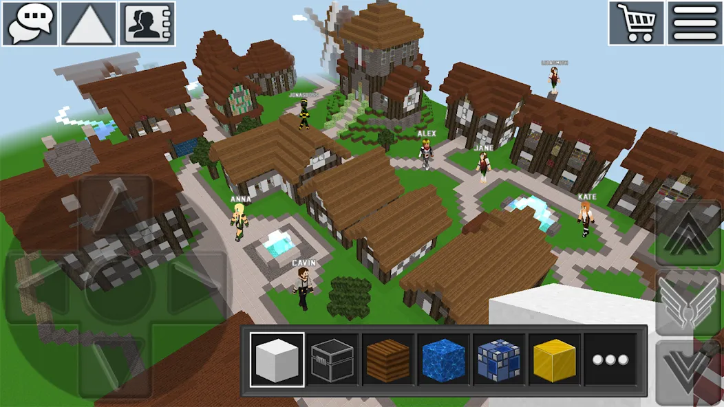 World Craft: Block Craftsman мод на Андроид: Безлимитные ресурсы и открыты все рецепты — скриншот 1 World Craft: Block Craftsman мод на Андроид: Безлимитные ресурсы и открыты все рецепты — скриншот 1