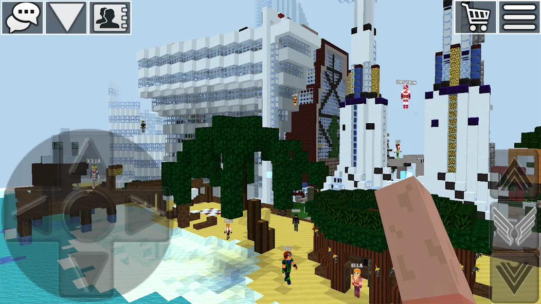 World Craft: Block Craftsman мод на Андроид: Безлимитные ресурсы и открыты все рецепты — скриншот 3 World Craft: Block Craftsman мод на Андроид: Безлимитные ресурсы и открыты все рецепты — скриншот 3