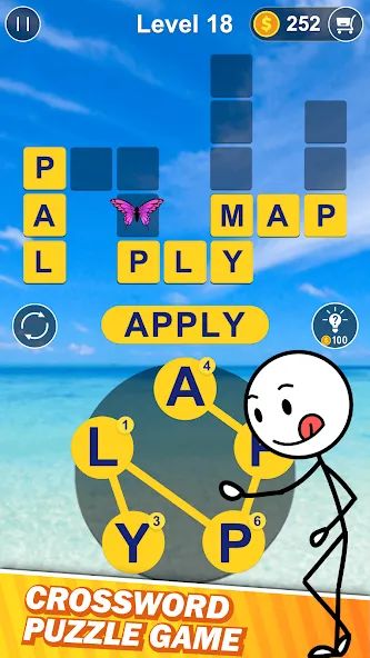 Скачать Word Connect - Word Search Mod APK — Без рекламы и подсказки доступны — скриншот 3 Скачать Word Connect - Word Search Mod APK — Без рекламы и подсказки доступны — скриншот 3