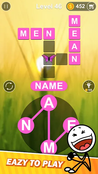 Скачать Word Connect - Word Search Mod APK — Без рекламы и подсказки доступны — скриншот 4 Скачать Word Connect - Word Search Mod APK — Без рекламы и подсказки доступны — скриншот 4
