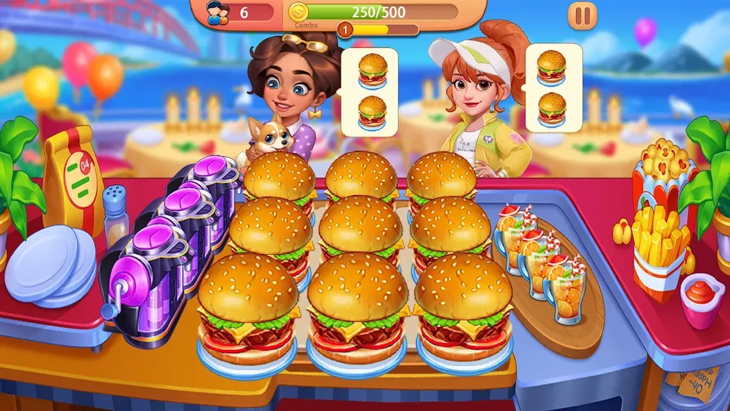 Скачать Cooking Journey: Cooking Games Mod APK — Безлимитные монеты и открыты все уровни — скриншот 2 Скачать Cooking Journey: Cooking Games Mod APK — Безлимитные монеты и открыты все уровни — скриншот 2