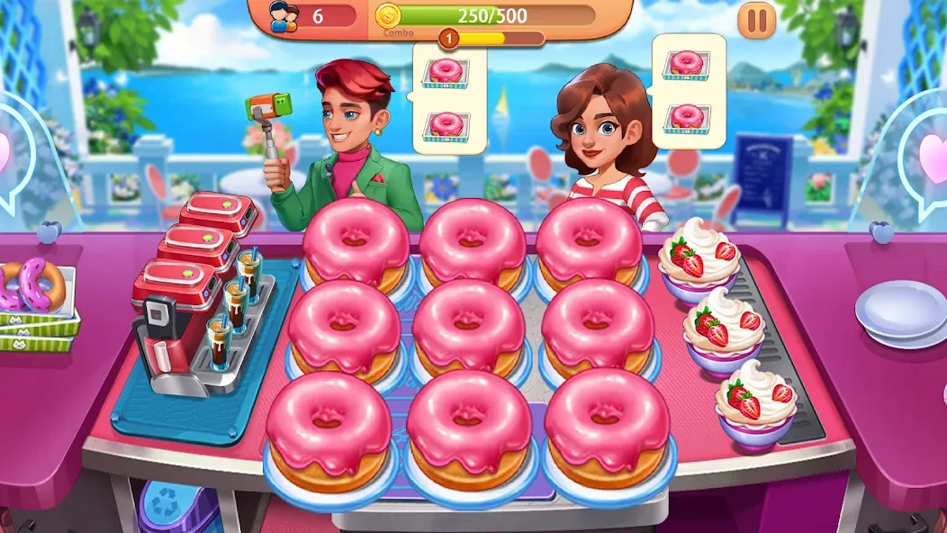 Скачать Cooking Journey: Cooking Games Mod APK — Безлимитные монеты и открыты все уровни — скриншот 3 Скачать Cooking Journey: Cooking Games Mod APK — Безлимитные монеты и открыты все уровни — скриншот 3