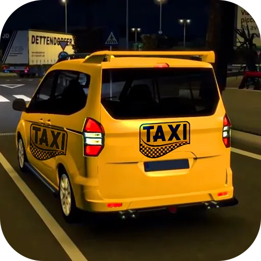 Скачать US Taxi Game 2023-Taxi Driver — Безлимитные деньги и топливо — скриншот 1