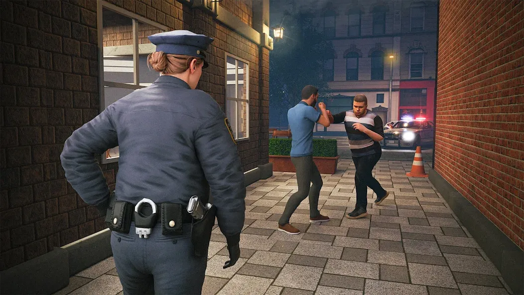 Police Simulator Job Cop Game бесплатно на Андроид — мод: Безлимитные деньги и всё открыто — скриншот 3