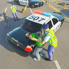 Police Simulator Job Cop Game бесплатно на Андроид — мод: Безлимитные деньги и всё открыто