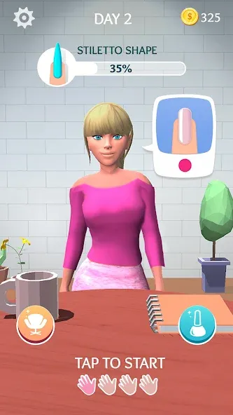 Acrylic Nails! MOD APK скачать на Андроид — Безлимитные деньги и всё открыто — скриншот 2
