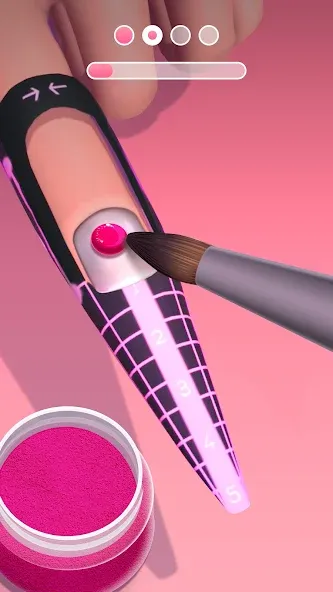 Acrylic Nails! MOD APK скачать на Андроид — Безлимитные деньги и всё открыто — скриншот 3
