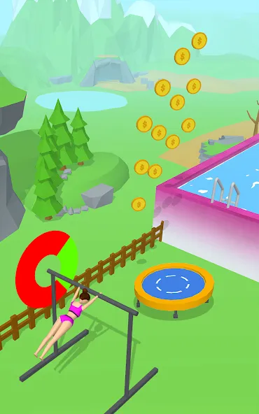 Flip Jump Stack! взломанный APK — Без рекламы и все уровни открыты — скриншот 2