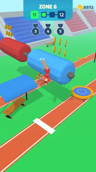 Flip Jump Stack! взломанный APK — Без рекламы и все уровни открыты — скриншот 4