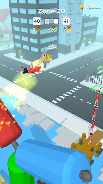 Flip Jump Stack! взломанный APK — Без рекламы и все уровни открыты — скриншот 5