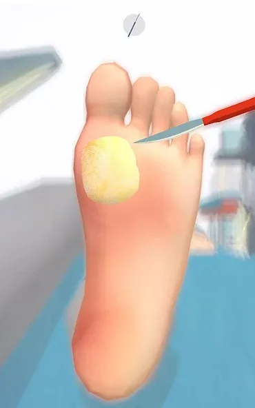 Foot Clinic - ASMR Feet Care на телефон — скачать мод: Безлимитные деньги и открыты все уровни — скриншот 2