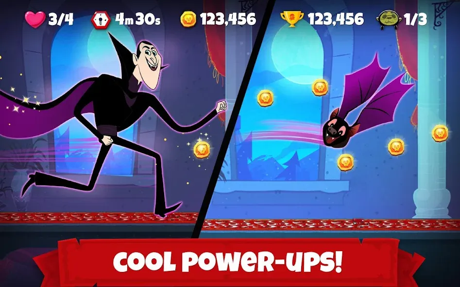 Скачать взлом Hotel Transylvania Adventures — Безлимитные монеты и все уровни открыты — скриншот 3 Скачать взлом Hotel Transylvania Adventures — Безлимитные монеты и все уровни открыты — скриншот 3