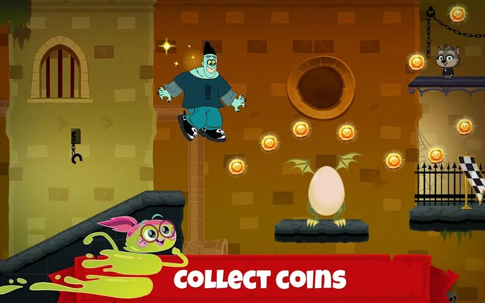 Скачать взлом Hotel Transylvania Adventures — Безлимитные монеты и все уровни открыты — скриншот 4 Скачать взлом Hotel Transylvania Adventures — Безлимитные монеты и все уровни открыты — скриншот 4