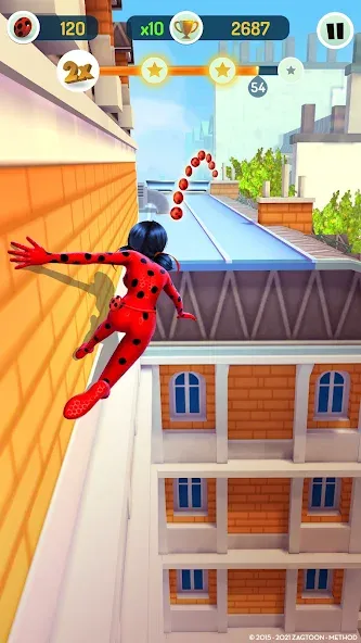 Miraculous Ladybug & Cat Noir — Безлимитные деньги и открыты все уровни, скачать мод APK — скриншот 2 Miraculous Ladybug & Cat Noir — Безлимитные деньги и открыты все уровни, скачать мод APK — скриншот 2