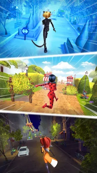 Miraculous Ladybug & Cat Noir — Безлимитные деньги и открыты все уровни, скачать мод APK — скриншот 3 Miraculous Ladybug & Cat Noir — Безлимитные деньги и открыты все уровни, скачать мод APK — скриншот 3
