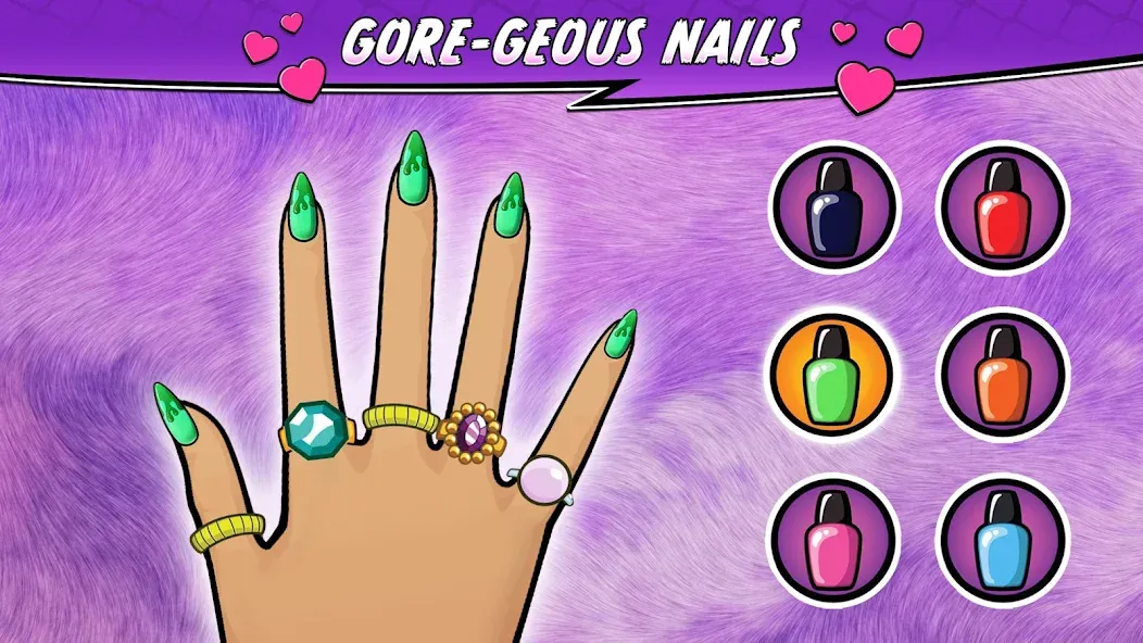 Скачать Monster High™ Beauty Salon — Безлимитные деньги и все наряды — скриншот 1