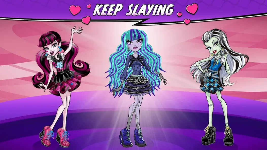 Скачать Monster High™ Beauty Salon — Безлимитные деньги и все наряды — скриншот 5