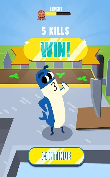 Sausage Wars.io взломанный APK — Без рекламы и все скины — скриншот 4 Sausage Wars.io взломанный APK — Без рекламы и все скины — скриншот 4