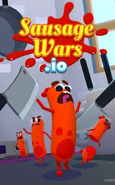 Sausage Wars.io взломанный APK — Без рекламы и все скины — скриншот 5 Sausage Wars.io взломанный APK — Без рекламы и все скины — скриншот 5