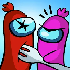 Sausage Wars.io взломанный APK — Без рекламы и все скины