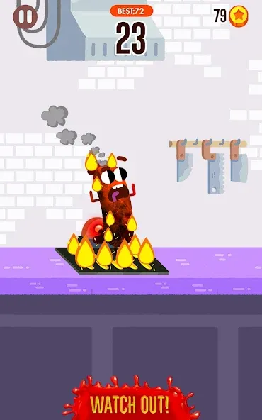 Скачать Run Sausage Run! бесплатно — Неуязвимость и безлимитные жизни — скриншот 2 Скачать Run Sausage Run! бесплатно — Неуязвимость и безлимитные жизни — скриншот 2